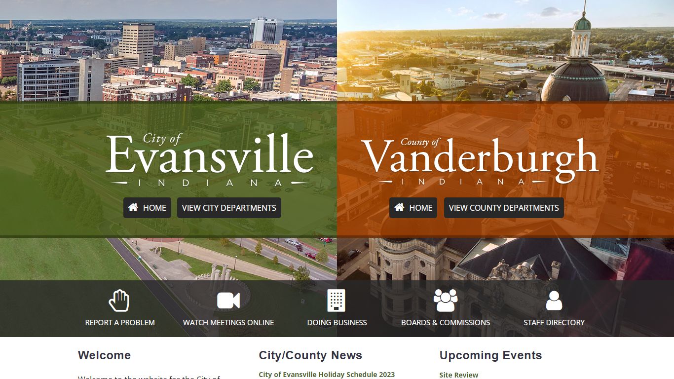 Remote Public Records Search / Vanderburgh County - Evansville, Indiana