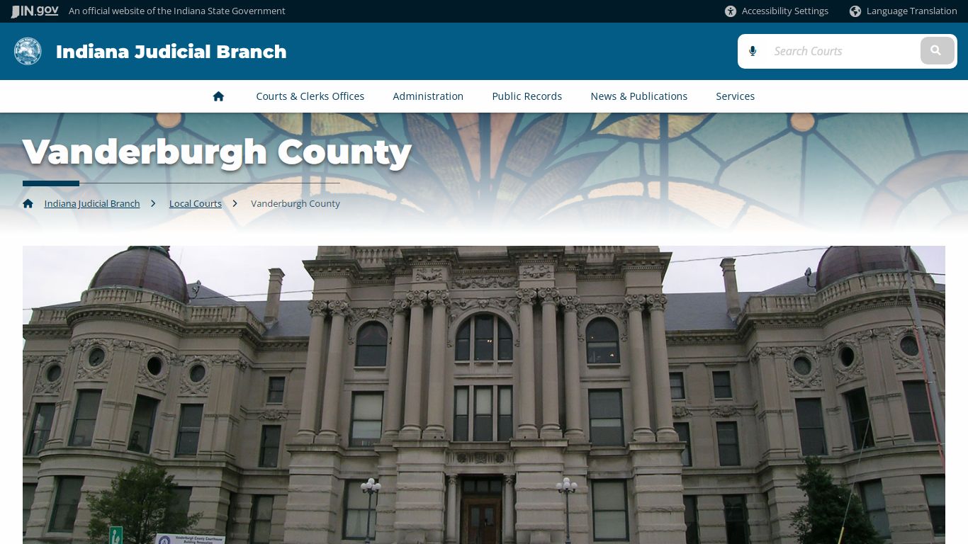 Vanderburgh County - Indiana Judicial Branch